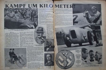 Volkswagen "Deutsche Illustrierte" Society-Magazine 1939 with VW KdF (9235)